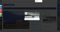Desktop Screenshot of meteolivorno.net
