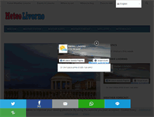 Tablet Screenshot of meteolivorno.net